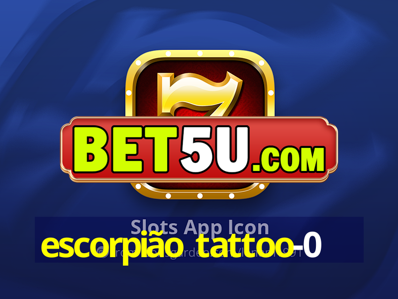 escorpião tattoo